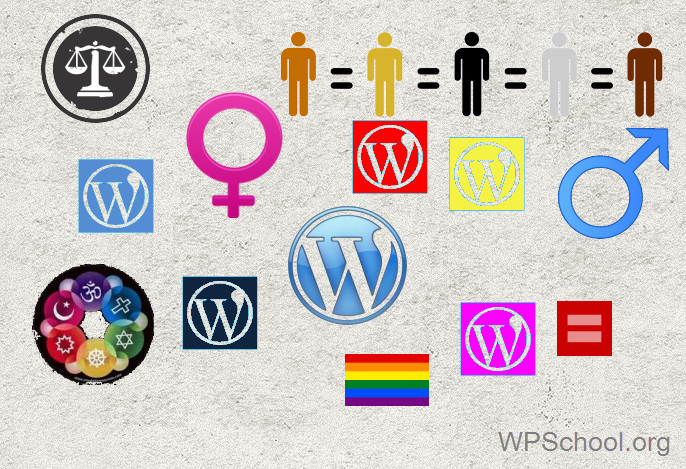 Regardless of gender, color, race, language, religion and nationality #WordPress is crated for all humans. Learn it at http://WPSchool.org